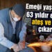 63 yıldır ekmeğini ateş ve örsten çıkarıyor