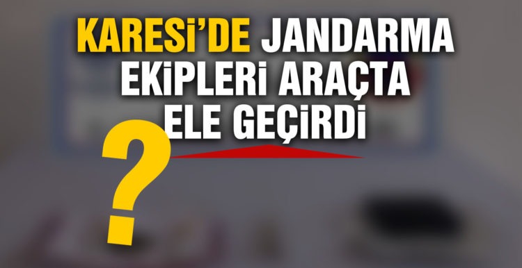 Karesi’de 1 şüpheli uyuşturucu madde ile yakalandı