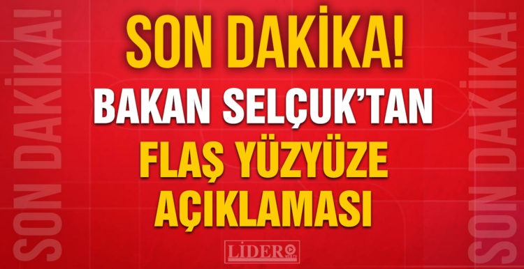 Bakan Selçuk’tan yüz yüze eğitim açıklaması