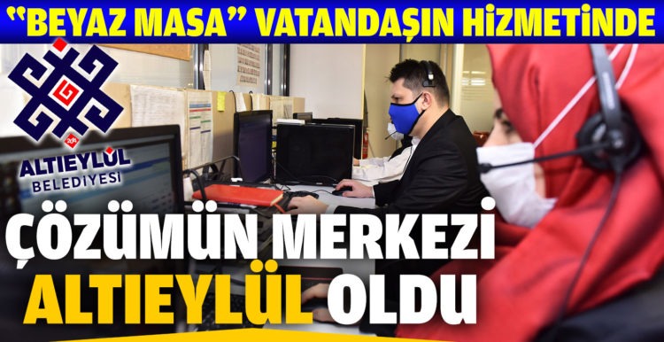 Çözümün merkezi Altıeylül oldu