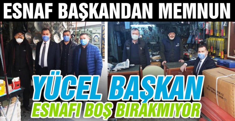 Başkan Yılmaz haftaya esnaf ziyaretiyle başladı