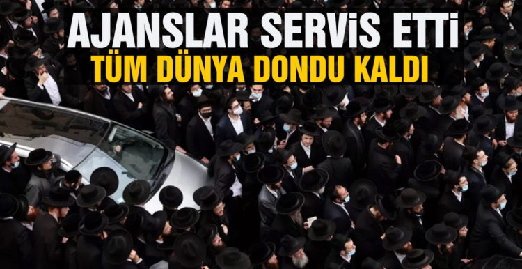 İsrail’deki cenaze töreni tüm dünyayı şoke etti!