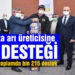 Manyas’ta arı üreticisine yem desteği
