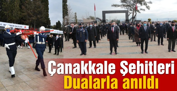 Şehitler dualarla anıldı