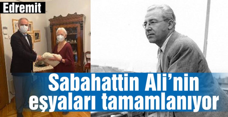 Sabahattin Ali’nin eşyaları tamamlanıyor