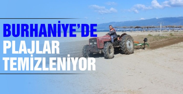 Burhaniye’de plajlar düzenleniyor