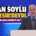 İçişleri Bakanı Soylu Balıkesir’de konuştu