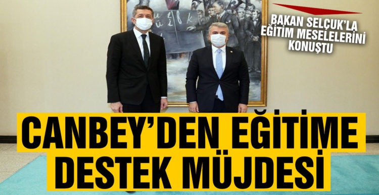 Milletvekili Canbey Bakan Selçuk’u makamında ziyaret etti