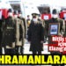 Kahramanlara veda. Bitlis şehitleri için ilk tören Elazığ’da