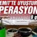 Edremit’te uyuşturucu operasyonu: 9 gözaltı