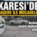 Karesi’de haşere ile mücadele tam gaz