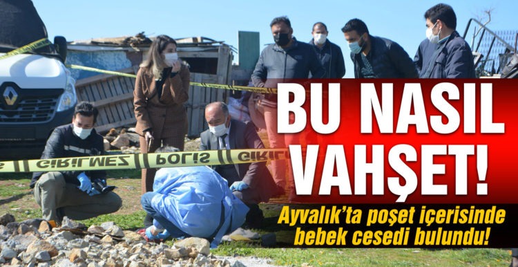 Poşet içerisinde bebek cesedi bulundu