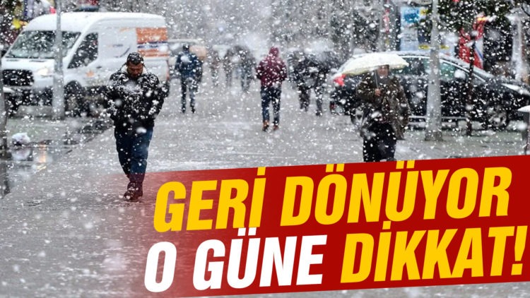 Meteoroloji tarih verip duyurdu: