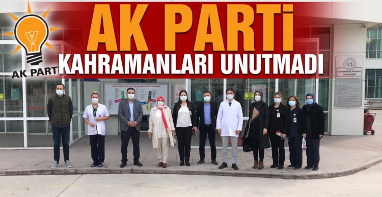 AK PARTİ SAĞLIK ÇALIŞANLARININ TIP BAYRAMINI KUTLADI