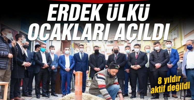 Erdek Ülkü Ocakları açıldı