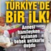 Türkiye’de bir ilk: Annesi hamileyken aşılanan bebek antikorlu doğdu