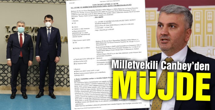 Milletvekili Canbey’den Havran’a Millet Bahçesi Müjdesi