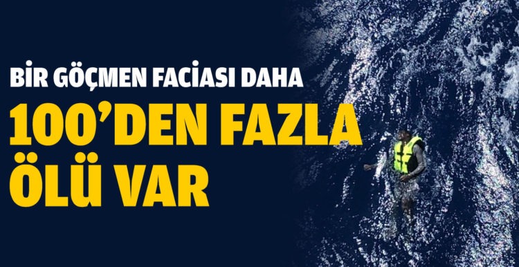 AKDENİZ’DE BİR GÖÇMEN FACİASI DAHA!