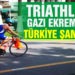 Triathloncu Gazi Ekrem Taşkın Türkiye şampiyonu