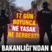 81 il valiliğine gönderildi! İçişleri Bakanlığı’ndan tam kapanma genelgesi