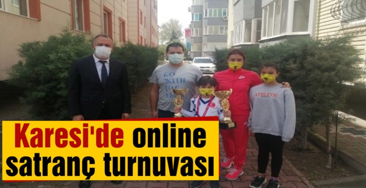 Karesi’de online satranç turnuvası