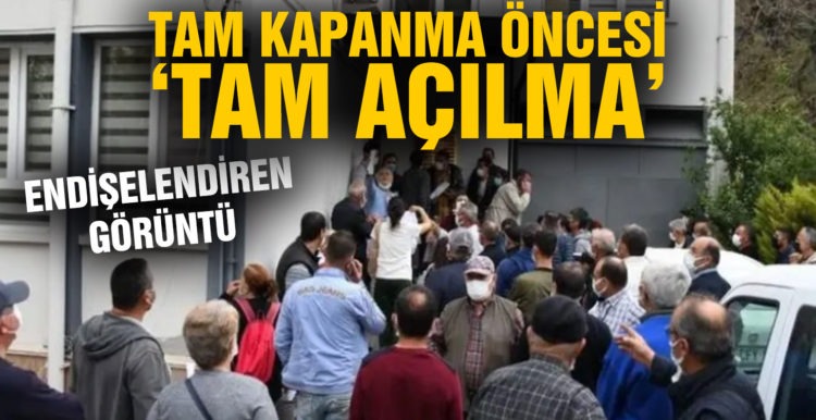 Tam kapanma öncesi kaos! Her yerden endişelendiren fotoğraflar geliyor
