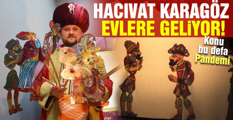 Karagöz ve Hacivat ile çocuklara pandemi kurallarını öğretiyor