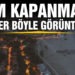 Tam kapanmanın ilk saatlerine sahiller böyle görüntülendi