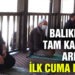 Balıkesir’de tam kapanmanın ilk Cuma namazına yoğun ilgi