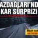 Kazdağları’nda kar sürprizi