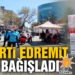AK Parti Edremit kan bağışladı