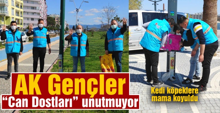 AK Gençler ‘Can Dostları’ unutmuyor