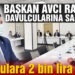 BAŞKAN AVCI RAMAZAN DAVULCULARINA SAHİP ÇIKTI