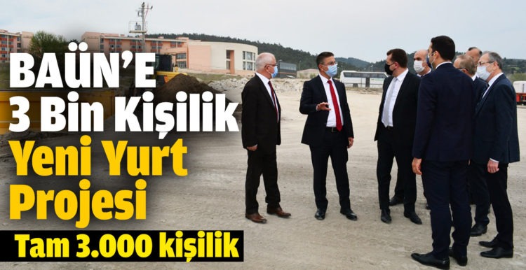 Balıkesir Üniversitesinde 3 Bin Kişilik Yeni Yurt Projesi Hayata Geçiriliyor