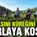 Balıkesir’de çapasını küreğini alan çiftçi tarlasına koştu