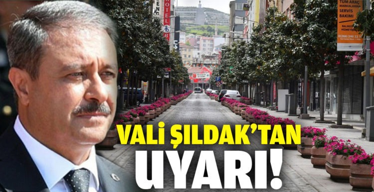 Balıkesir Valisi Hasan Şıldak Balıkesirlileri uyardı