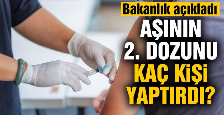 Koronavirüs aşısının iki dozunu da yaptıranların sayısı açıklandı