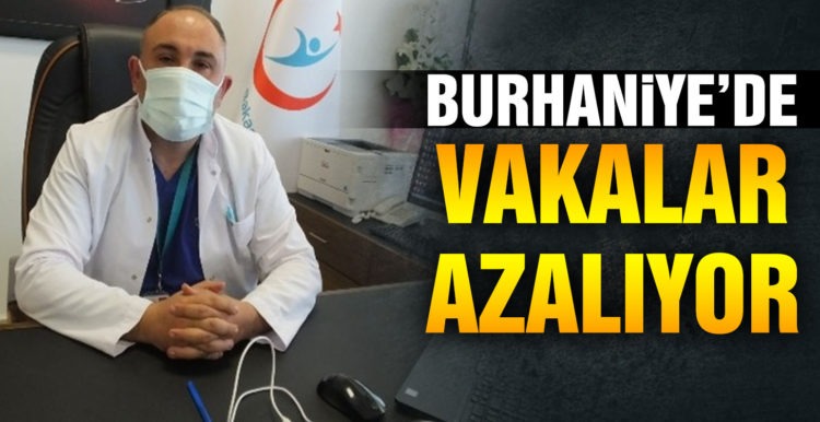Burhaniye’de vakalar azalıyor