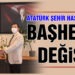 ATATÜRK ŞEHİR HASTANESİ’NDE BAŞHEKİM DEĞİŞTİ