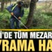 İvrindi’de tüm mezarlıklar bayrama hazır