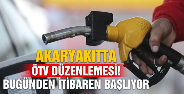 EPGİS açıkladı: Akaryakıt ürünlerine ÖTV düzenlemesi yapıldı!