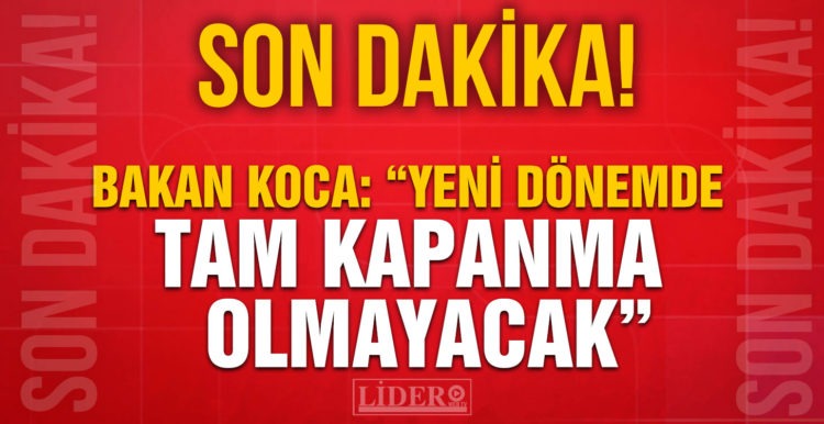 Bakan Koca’dan sevindiren açıklama