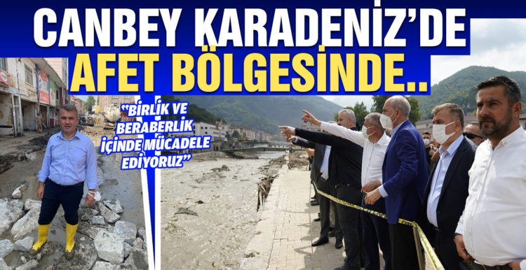 CANBEY, KARADENİZ’DEAFET BÖLGESİNDE