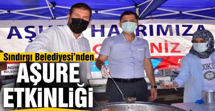 Sındırgı Belediyesi’nden aşure etkinliği