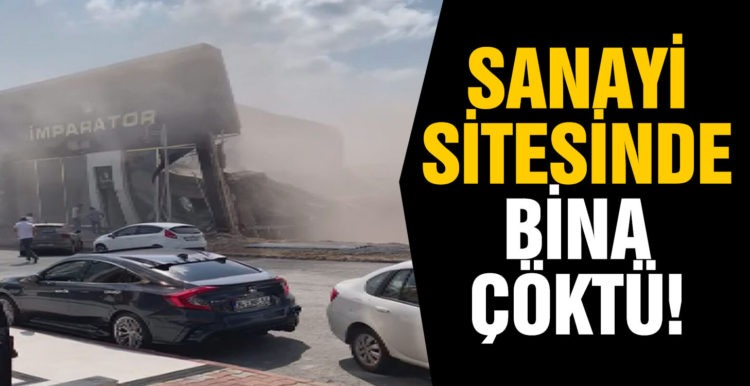 Son Dakika: İkitelli’de bina çöktü