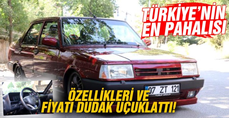 Türkiye’nin en pahalı Tofaş’ı 180 bin liraya satıldı