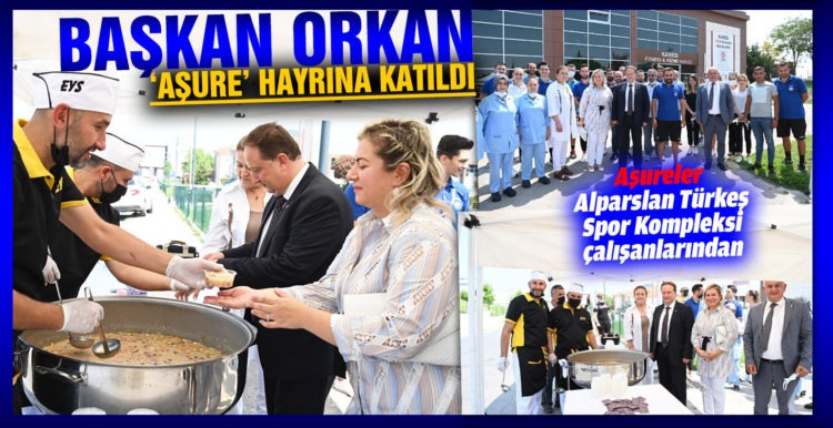 Aşureler Alparslan Türkeş Spor Kompleksi çalışanlarından