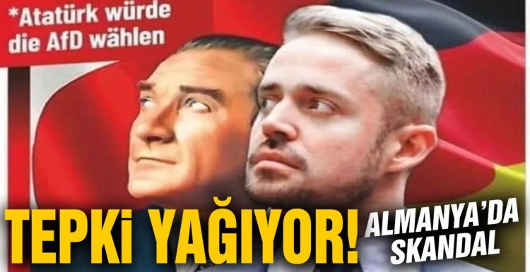 Almanya’da afiş skandalı!