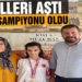 Engelleri aştı, Türkiye şampiyonu oldu