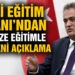 Milli Eğitim Bakanı Özer’den yüz yüze eğitim açıklaması: Gereken tüm hazırlıklar yapıldı